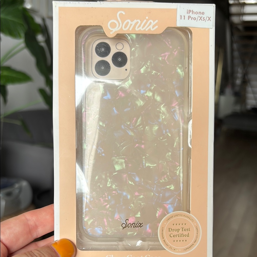 Sonix Silver Phone Case Protective Design for iPhone